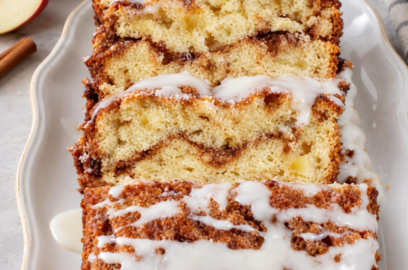 Sourdough Apple Fritter Bread