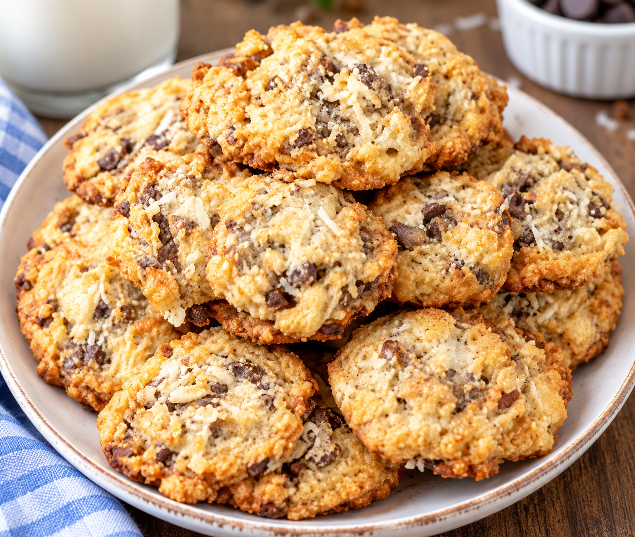 Keto Almond Joy Cookies